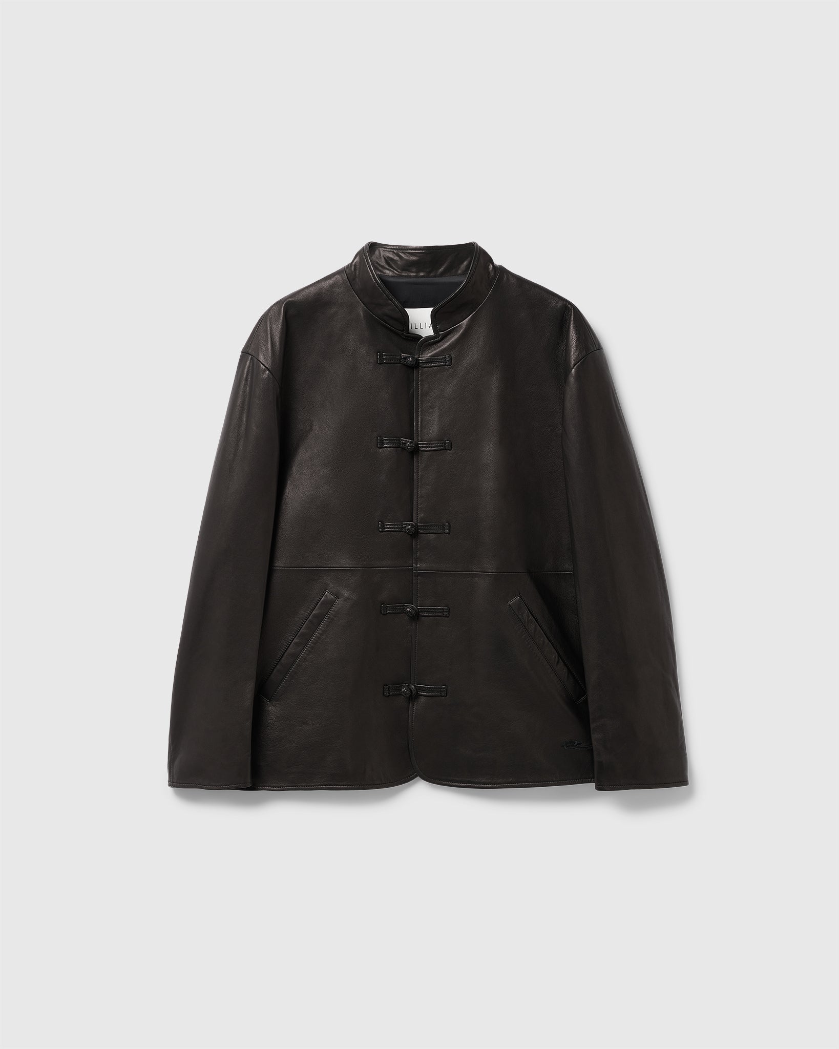 TANG LEATHER JACKET - WILLIAM FAN